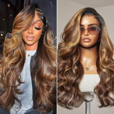 Imagem de Peruca LUVME HAIR PARTINGMax Lace Highlight Loose Body Wave 22"