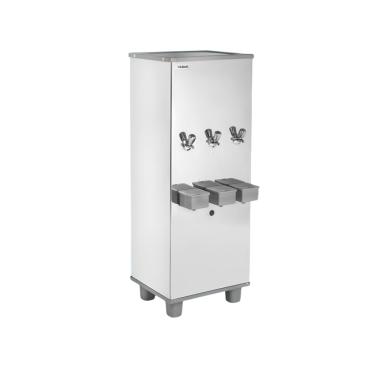 Imagem de Bebedouro Purificador Industrial de Coluna Inox 50L LIC050 Libell 127v