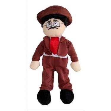 Imagem de Boneco De Pelucia Sr Barriga Da Turma Do Chaves 40 Cm Fofo - Soberana 