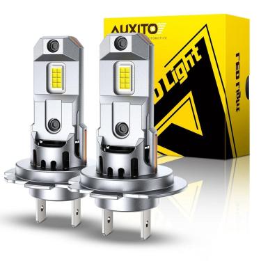 Imagem de Lâmpada LED de neblina AUXITO H7 6500K branca 700% de brilho