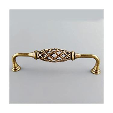 Imagem de Puxador de porta deslizante AAPIE Puxador de porta bronze preto gaiola arte mobiliário alça para gaveta guarda-roupa cómoda puxadores puxadores de porta de armário para cômoda