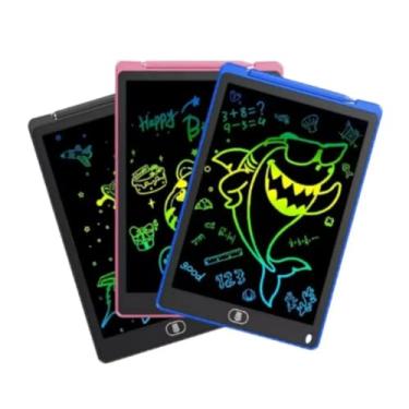 Imagem de Tablet LCD Infantil para Desenho, 8 Polegadas, Colorido, Digital, Lousa Mágica