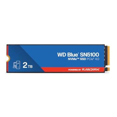 Imagem de SANDISK SSD NVMe WD Blue SN5100 de 2 TB - M.2 2280, PCIe Gen 4.0, unidade de estado sólido interna - velocidades de leitura de até 7.100 MB/s, armazenamento de atualização para PC/laptops