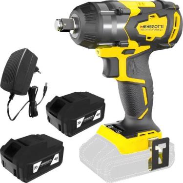 Imagem de Chave de Impacto 20V 1/2 POL + 2 Baterias 4Ah ION + 1 Carregador de Ba