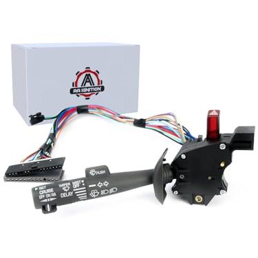 Imagem de Interruptor de combinação multifuncional – seta, limpador, arruelas, interruptor de perigo, controle de cruzeiro – substitui a peça 2330814, 26100985 26036312 – compatível com Chevy Tahoe, Blazer, Suburban, K1500, Sierra e mais