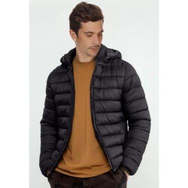Imagem de Jaqueta Becker Puffer WA Nylon Bolsos e Capuz Masculino-Masculino