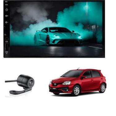 Imagem de Central Multimídia MP5 Etios todos Tela de 7 Polegadas 2 Din Carplay e Android Auto sem fio + Câmera de ré - ADAK