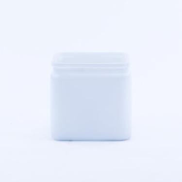 Imagem de WGVI Vasos de vidro clássico branco fosco de 12,7 cm para buquês de flores, buquês de centro de mesa ou arranjos florais grandes, decoração de casa, evento de casamento, 1 peça