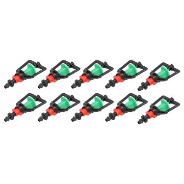 Imagem de Generic Micro Aspersor Giratório Fácil de Usar para Plantas Com Efeito de Estufa, Bico de Refração para árvores Frutíferas, Jardim, 10 Conjuntos