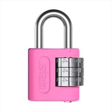 Imagem de Cadeado Original Stam Segredo Numérico (Várias Cores) 25mm/40mm  Mala,