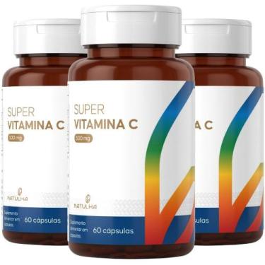 Imagem de KIT 3X Super Vitamina C 60 cápsulas - Natulha
