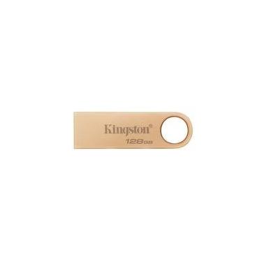 Imagem de Pen Drive 128GB Kingston DataTraveler SE9 G3, USB 3.2 Gen 1, Leitura de 220MB/s, Metal - DTSE9G3/128GB