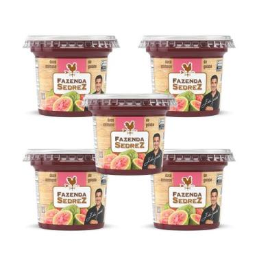 Imagem de Combo Doce Cremoso de Goiaba 400g Fazenda Sedrez - 5 unid
