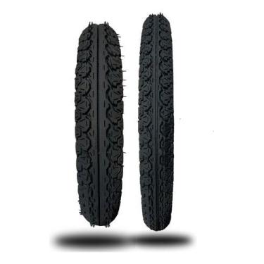 Imagem de Par de Pneus Aro 14 e Aro 17 Para Pop 100 Biz 125 110 - RB Tyres