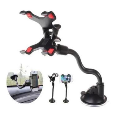 Imagem de Suporte Celular Gps Carro Veicular Articulado Garra Maior - LEHMOX