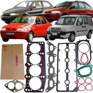 Imagem de Jogo Junta Superior Cabeçote Sabó Doblo Palio Siena Palio Weekend Fire