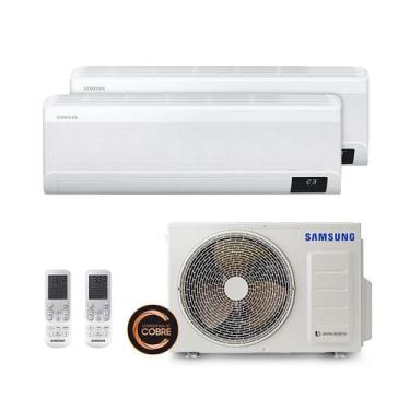 Imagem de Ar Condicionado Multi Split Inverter Windfree Samsung 18.000 BTUs (2 E