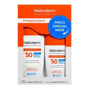 Imagem de Helioderm Suncare Protetor Solar FPS50 Kley Hertz Suncare 200ml+120ml