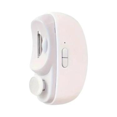 Imagem de Cortador De Unhas Elétrico Com Luz LED 2 Em 1, Mini Lixadeira Automáti
