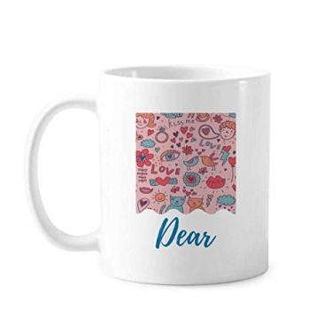 Imagem de Caneca Lovers Flower Plant Paint cerâmica cerâmica xícara de café porcelana louça