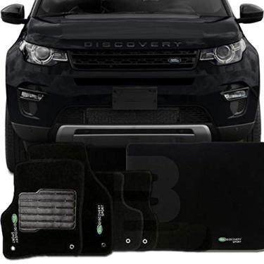 Imagem de Tapete Carpete Tevic Completo Adaptável Discovery Sport 2016 17 18 Com Porta Mala