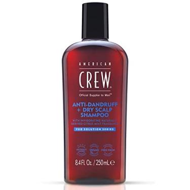 Imagem de Shampoo Anti-Caspa + Couro Cabeludo Seco da American Crew, Citrus Mint Scent, 8.45 Oz