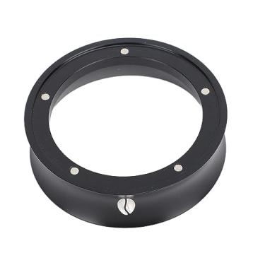 Imagem de Funil de Dosagem de café, Anel Magnético de Suporte de Filtro de café de Liga de Alumínio Fácil de Usar Com 18,5 Mm de Altura para Escritório (51 mm)
