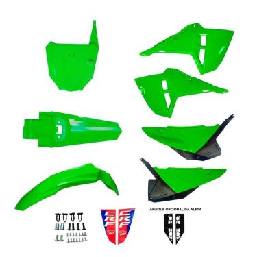 Imagem de Kit Plástico Amx F25 Crf 230 C/ Number Plate Trilha Motocross
