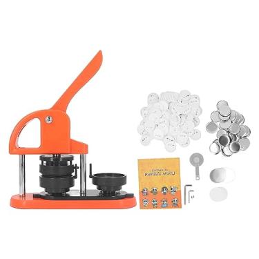 Imagem de Máquina de Fazer Botões DIY Com Moldes de 3 Tamanhos, Kit de Prensa de crachá de Botão Fácil para Crianças, Adultos, Inclui Livro de Padrões de Panda Fofos, ótimo para Festivais,