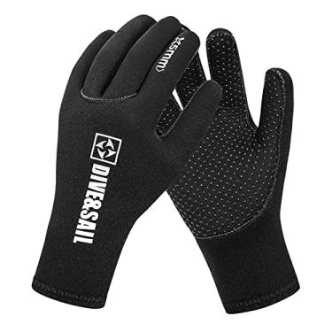 Imagem de de neoprene de de surf 5mm para homens mulheres, de flexíveis térmicas antiderrapantes para rafting caça, S