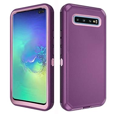 Imagem de Asuwish Capa de celular para Samsung Galaxy S10 Plus, híbrida, resistente, à prova de choque, rígida, protetora, acessórios para celular Glaxay S10+ Galaxies S10plus 10S Edge S 10 10 plus capas