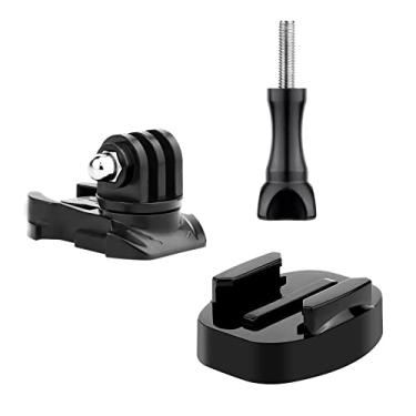 Imagem de SOONSUN Suporte de tripé de liberação rápida, parafuso de polegar, rotação de 360 graus para GoPro Hero 13 12 11 10 9 8 7 6 5 4 Session 3+, 3, GoPro Max, SJCAM, AKASO, DJI Osmo Action Camera