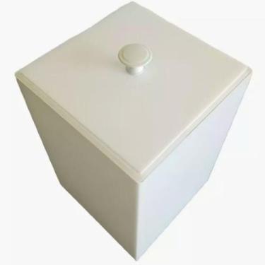 Imagem de Lixeira Luxo em Acrilico 7,5 Litros com Puxador - Fabrica de Utilidade