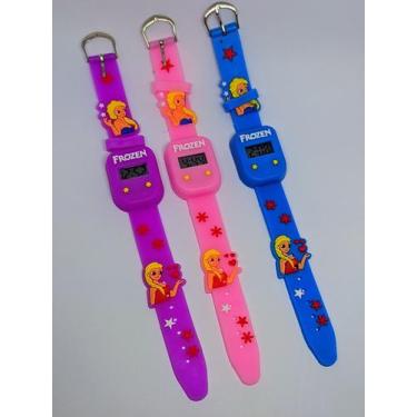 Imagem de Relógio Digital Infantil para Crianças Meninos e Meninas Silicone 3D P