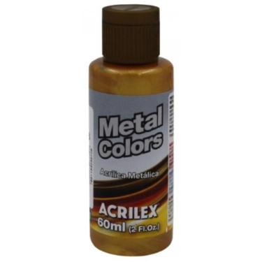 Imagem de Tinta Metal Colors 60ml- 598 Dourado Acrilex