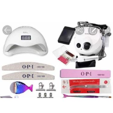 Imagem de Kit Piubella Gel Fibra Cabine Sun E Lixadeira Bvlt Gel 28G