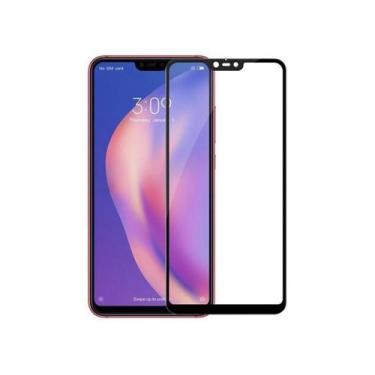 Imagem de Pelicula Vidro Para Mi 8 Lite 9D Preto Cobre Toda Tela Curva - INOVA