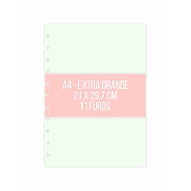 Imagem de Refil de folha Para Caderno de Disco Sistema Inteligente Amor Infinito Cadernos - Floral (EXTRA GRANDE - A4)