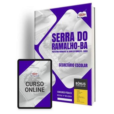 Imagem de Apostila Prefeitura de Serra do Ramalho - BA 2024 - Secretário Escolar