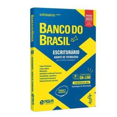 Imagem de Apostila Banco do Brasil - Escriturário - Agente de Tecnologia - Nova 