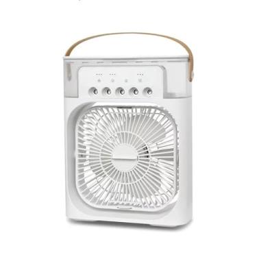 Imagem de Ventilador de gelo climatizador com umidificador portátil 110v 220