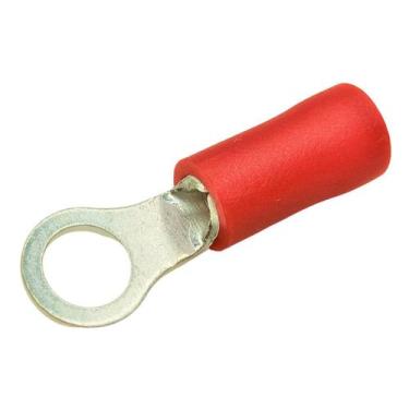 Imagem de Kit 20 Peças Terminal Olhal Anel Argola Pré Isolado 0,5mm a 1,5mm M4 C