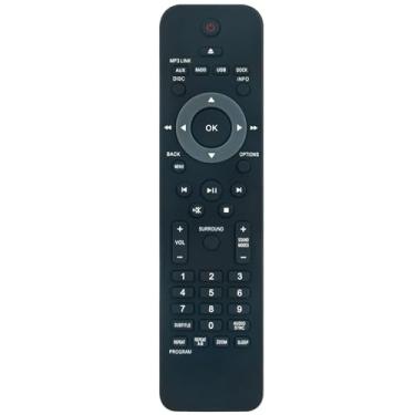 Imagem de Controle remoto de substituição compatível com sistema de home theater Philips DVD HTS8100/37 HTS6515D/37 HTS8140/37 HTS6515 HTS8140 HTS8100 HTS6515D HTS8140/12 HTS6515/98 HTS8S815 140/99 8 HTS6515/12