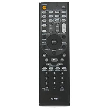 Imagem de Novo controle remoto RC-762M substituto adequado para Onkyo Home Theater System HT-RC230 HT-S3300 HT-S3400 HT-S5305 SKF-380L SKF-380R SKR-380L SKR-380R TX-SR308 SKC-380C AVX-280 AVX-290 HTP-380 HT-R280 HT-R290