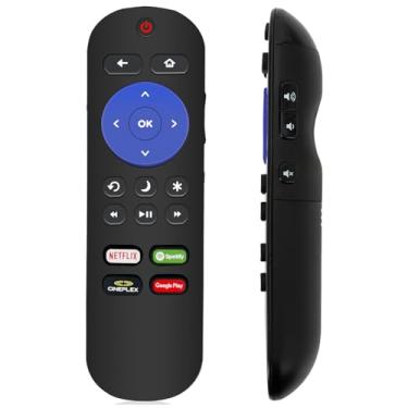 Imagem de Controle remoto de substituição LC-RCRCA-17 aplicável para Sharp Roku TV LC-43LB481C LC-32LB481C LC-55LB481C LC43LB481C LC32LB481C LC55LB481C