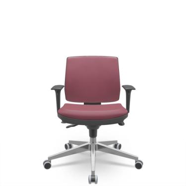 Imagem de Cadeira Brizza Soft Executiva Vinil Vinho