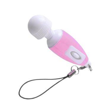 Imagem de Vibrador Feminino Mini Chaveiro Portátil Discreto Rosa