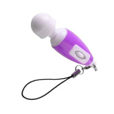 Imagem de Vibrador Feminino Mini Chaveiro Portátil Discreto Roxo