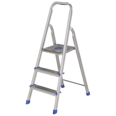 Imagem de Escada 3 Degraus Aluminio 61 cm