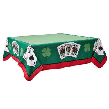 Imagem de Toalha de Mesa Lepper Joker Verde 1.55 m x 1.55 m, Algodão Tradicional